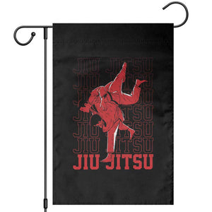 Brazilian Jiu Jitsu Garden Flag BJJ Distressed TS10 Black Print Your Wear