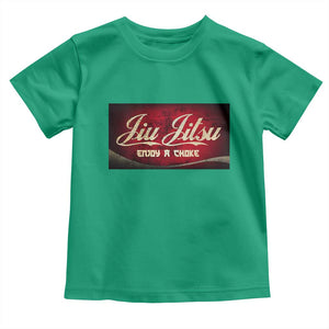 Funny Brazilian Jiu Jitsu Toddler T Shirt BJJ Tactical Hugging Choke Jiujitsu Martial Arts TS10 Irish Green Print Your Wear
