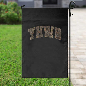 Camo YHWH Garden Flag Christianity Jesus Preppy Christian Faith Bible Verse TS10 Print Your Wear
