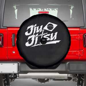 Brazilian Jiu Jitsu Spare Tire Cover Christian Cross BJJ Fighter Training Tee for Martial Arts Lovers TS10 Black Print Your Wear