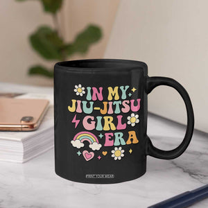 In My Jiu Jitsu Girl Era Coffee Mug Retro Groovy BJJ Girls TS10 Print Your Wear