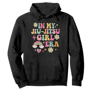 In My Jiu Jitsu Girl Era Hoodie Retro Groovy BJJ Girls TS10 Black Print Your Wear