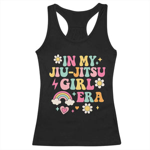 In My Jiu Jitsu Girl Era Racerback Tank Top Retro Groovy BJJ Girls TS10 Black Print Your Wear