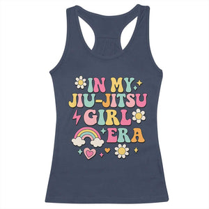 In My Jiu Jitsu Girl Era Racerback Tank Top Retro Groovy BJJ Girls TS10 Navy Print Your Wear