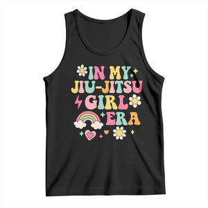 In My Jiu Jitsu Girl Era Tank Top Retro Groovy BJJ Girls TS10 Black Print Your Wear