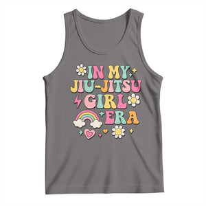 In My Jiu Jitsu Girl Era Tank Top Retro Groovy BJJ Girls TS10 Deep Heather Print Your Wear
