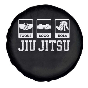Funny BJJ Spare Tire Cover Toque Soco Rola Brazilian Jiu Jitsu TS10 Print Your Wear