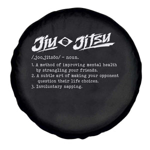 Funny Brazilian Jiu Jitsu Spare Tire Cover Jiujitsu Definition BJJ TS10 Print Your Wear