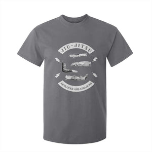 Vintage Jiu Jitsu T Shirt For Kid Armlocks and Leglocks BJJ Grappling Fans TS10 Charcoal Print Your Wear