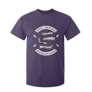Vintage Jiu Jitsu T Shirt For Kid Armlocks and Leglocks BJJ Grappling Fans TS10 Purple Print Your Wear