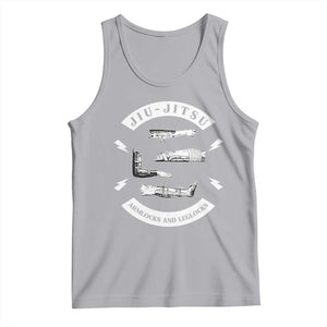 Vintage Jiu Jitsu Tank Top Armlocks and Leglocks BJJ Grappling Fans TS10 Athletic Heather Print Your Wear