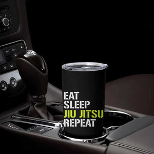 Eat Sleep Jiu Jitsu Repeat Tumbler Cup Cool JiuJitsu BJJ TS10 Print Your Wear
