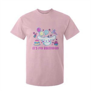 Its My Birthday T Shirt For Kid Girl Party Funny Bday Family Party TS10 Light Pink Print Your Wear