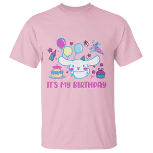 Its My Birthday T Shirt Girl Party Funny Bday Family Party TS10 Light Pink Print Your Wear