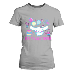 Its My Birthday T Shirt For Women Girl Party Funny Bday Family Party TS10 Sport Gray Print Your Wear