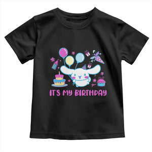 Its My Birthday Toddler T Shirt Girl Party Funny Bday Family Party TS10 Black Print Your Wear