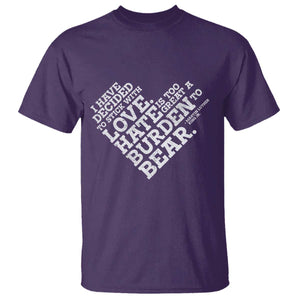 MLK T Shirt I Have Decided To Stick With Love Martin Luther King Black History Month TS10 Purple Print Your Wear