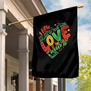 Martin Luther King Garden Flag I Have Decided to Stick With Love MLK Black History Month TS10 Print Your Wear