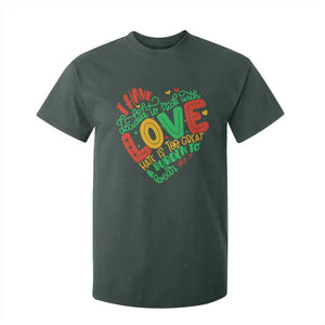 Martin Luther King T Shirt For Kid I Have Decided to Stick With Love MLK Black History Month TS10 Dark Forest Green Print Your Wear