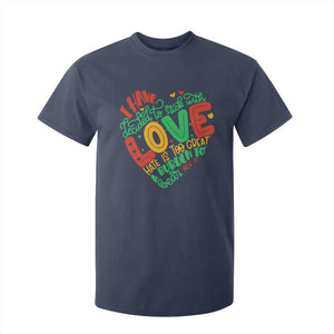 Martin Luther King T Shirt For Kid I Have Decided to Stick With Love MLK Black History Month TS10 Navy Print Your Wear