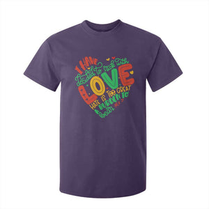 Martin Luther King T Shirt For Kid I Have Decided to Stick With Love MLK Black History Month TS10 Purple Print Your Wear