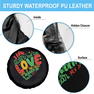 Martin Luther King Spare Tire Cover I Have Decided to Stick With Love MLK Black History Month TS10 Print Your Wear
