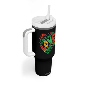 Martin Luther King Tumbler With Handle I Have Decided to Stick With Love MLK Black History Month TS10 Print Your Wear