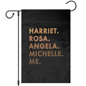 Harriet Rosa Angela Michelle Me Garden Flag Black History Month Feminist Women Leaders TS10 Black Print Your Wear