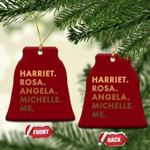 Harriet Rosa Angela Michelle Me Ceramic Ornament Black History Month Feminist Women Leaders TS10 Print Your Wear