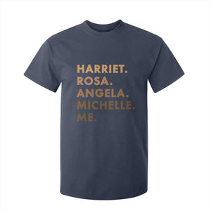 Harriet Rosa Angela Michelle Me T Shirt For Kid Black History Month Feminist Women Leaders TS10 Navy Print Your Wear