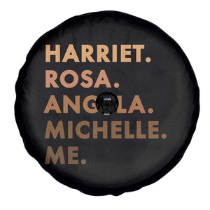 Harriet Rosa Angela Michelle Me Spare Tire Cover Black History Month Feminist Women Leaders TS10 Print Your Wear