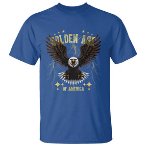 President Donald Trump Inauguration Day T Shirt Golden Age Of America USA Eagle TS10 Royal Blue Print Your Wear