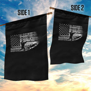 Bigfoot Offroad Car Garden Flag Retro Sasquatch 4x4 UTV ATV Funny American Flag TS10 Print Your Wear