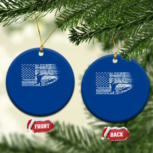 Bigfoot Offroad Car Ceramic Ornament Retro Sasquatch 4x4 UTV ATV Funny American Flag TS10 1pc Blue Print Your Wear