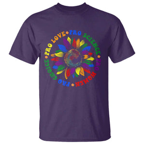 Pro Choice Women Rights T Shirt Equal Rights Multicolored Flowers TS10 Purple Print Your Wear