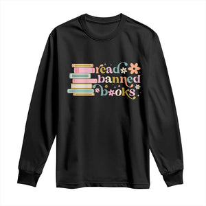 Vintage Read Banned Books Long Sleeve Shirt TS10 Black Print Your Wear