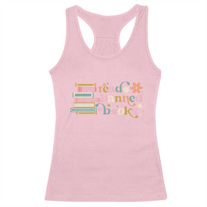 Vintage Read Banned Books Racerback Tank Top TS10 Light Pink Print Your Wear