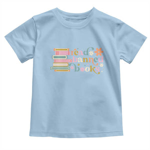 Vintage Read Banned Books Toddler T Shirt TS10 Light Blue Print Your Wear