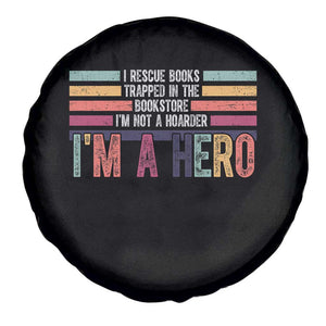 Book Lover Spare Tire Cover I Rescue Books TS10 Print Your Wear