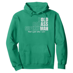 Funny Bald Dad Hoodie Old Man Saying Gag Gift Fathers Day TS10 Irish Green Print Your Wear
