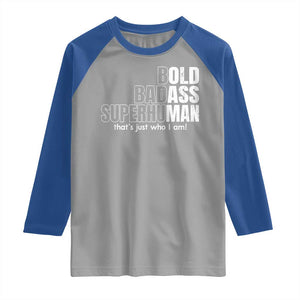 Funny Bald Dad Raglan Shirt Old Man Saying Gag Gift Fathers Day TS10 Sport Gray Royal Print Your Wear