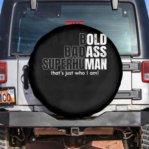 Funny Bald Dad Spare Tire Cover Old Man Saying Gag Gift Fathers Day TS10 No hole Black Print Your Wear