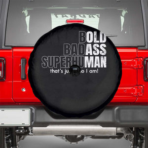Funny Bald Dad Spare Tire Cover Old Man Saying Gag Gift Fathers Day TS10 Black Print Your Wear