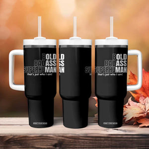 Funny Bald Dad Tumbler With Handle Old Man Saying Gag Gift Fathers Day TS10 Print Your Wear