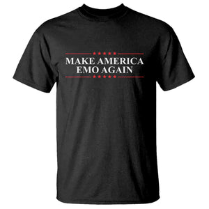 Make America Emo Again T Shirt Funny Goth Gothic US TS10 Black Print Your Wear