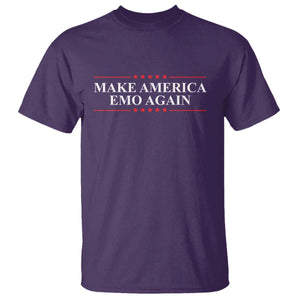 Make America Emo Again T Shirt Funny Goth Gothic US TS10 Purple Print Your Wear