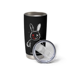 Creepy Cute Bunny Tumbler Cup Rabbit Alt Goth Grunge Horror Aesthetic TS10 Print Your Wear