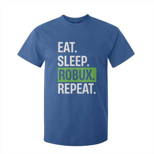 Eat Sleep Roblox Repeat T Shirt For Kid Funny Video Game Lovers Gamers