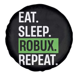 Eat Sleep Roblox Repeat Spare Tire Cover Funny Video Game Lovers Gamers