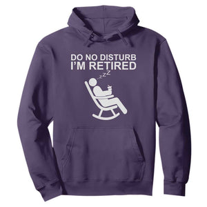 Retirement Gifts For Men Hoodie Do Not Disturb Im Retired